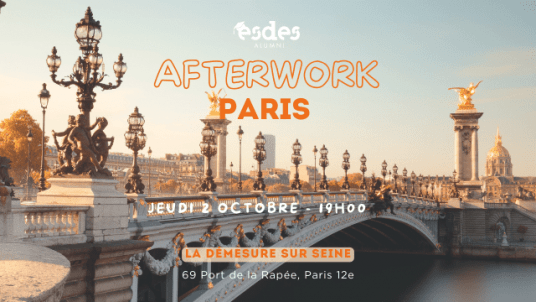 Afterwork  Alumni Paris : jeudi 2 octobre dès 19h - La Démesure sur Seine