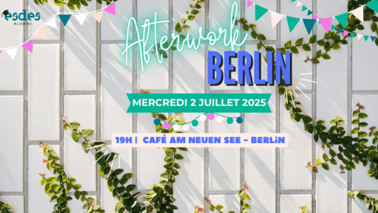 Afterwork Alumni BERLIN : MERCREDI 2 juillet dès 19h